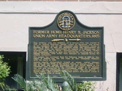 Former Home of Henry R. Jackson Marker image. Click for full size.