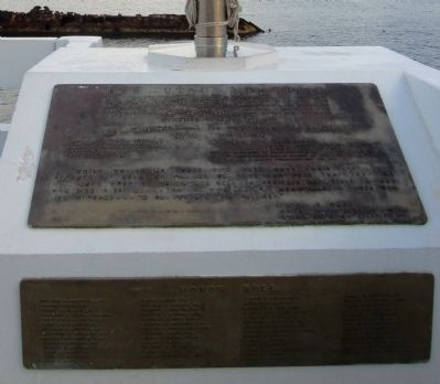 USS Utah Memorial Marker image. Click for full size.