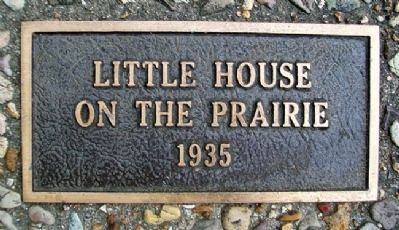 "Little House on the Prairie" 1935 Marker image. Click for full size.