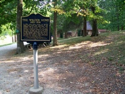 The Wilder Home / The <i>Little Books</i> Began Here Marker. Click for full size. The Wilder Home / The <i>Little Books</i> Began Here Marker image. Click for full size.