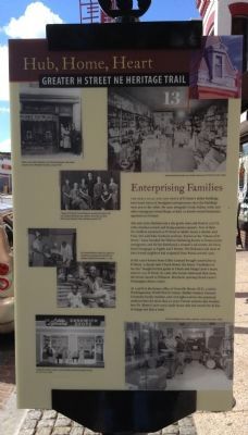 Enterprising Families Marker. Click for full size. Enterprising Families Marker image. Click for full size.