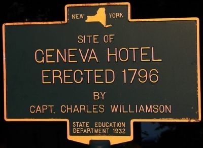 Geneva Hotel Marker image. Click for full size.