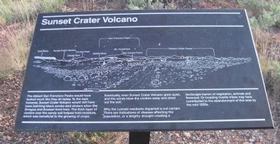Sunset Crater Volcano Marker image. Click for full size.