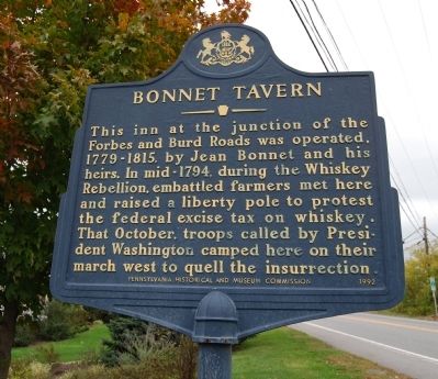 Bonnet Tavern Marker image. Click for full size.
