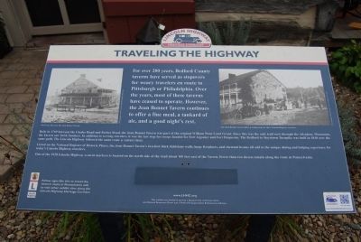 Traveling The Highway Marker image. Click for full size.