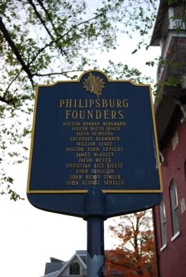 Philipsburg Founders Sign image. Click for full size.