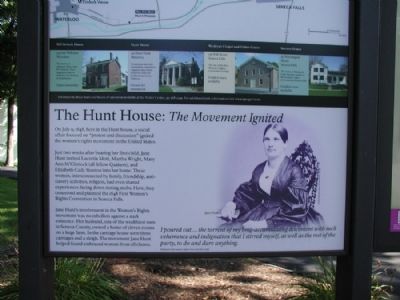 Women's Rights National Historic Park - Hunt House Marker image. Click for full size.