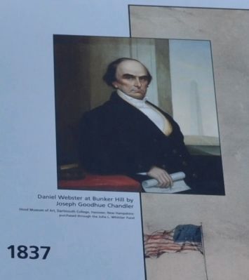 Daniel Webster at Bunker Hill by Joseph Goodhue Chandle image. Click for full size.