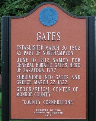 Gates Marker image. Click for full size.