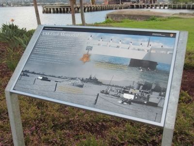 USS Utah Memorial Marker image. Click for full size.