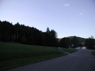 Civilian Conservation Corps Marker Site as seen facing North image. Click for full size.