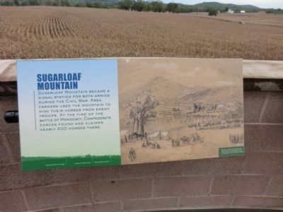 Monocacy Battlefield Marker image. Click for full size.