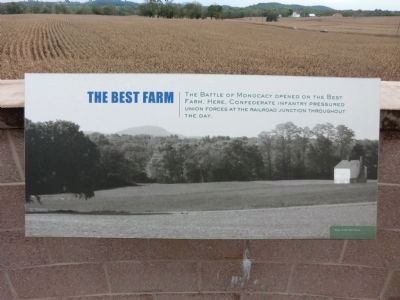 Monocacy Battlefield Marker image. Click for full size.