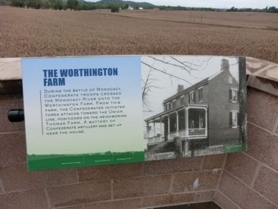 Monocacy Battlefield Marker image. Click for full size.