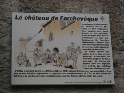 Le Chteau de larchevque Marker image. Click for full size.