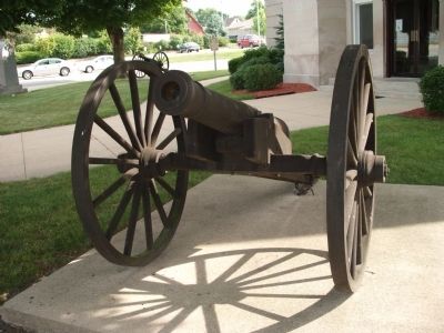 Front View - - Cannon by Marker image. Click for full size.