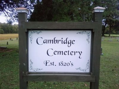 Cambridge Cemetery image. Click for full size.