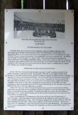 Camp Ford Marker image. Click for full size.