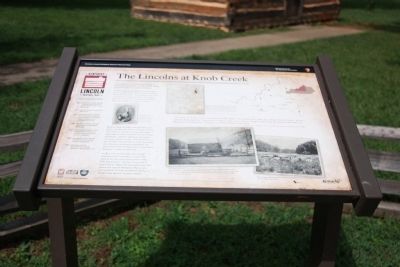 The Lincolns at Knob Creek Marker image. Click for full size.