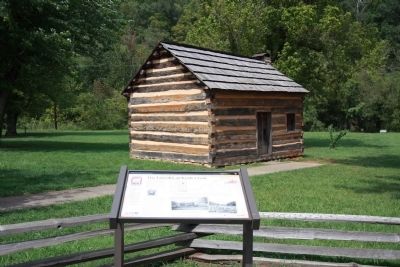 Full View - - The Lincolns at Knob Creek Marker image. Click for full size.