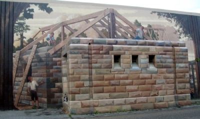 Flood Gate House Mural. Click for full size. Flood Gate House Mural image. Click for full size.