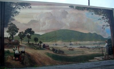 Early Bonneyfiddle Mural. Click for full size. Early Bonneyfiddle Mural image. Click for full size.