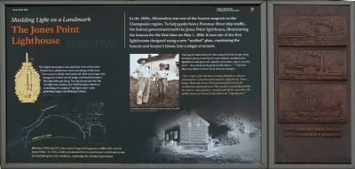 The Jones Point Lighthouse Marker image. Click for full size.