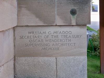Rotunda building inscription image. Click for full size.