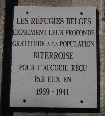 Les Réfugiés Belges image. Click for full size.
