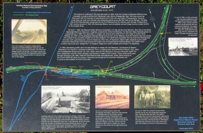Greycourt - Orange Co., N.Y. Marker. Click for full size. Greycourt - Orange Co., N.Y. Marker image. Click for full size.