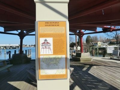 Drum Point Lighthouse Marker image. Click for full size.