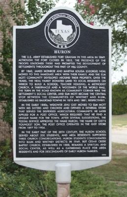 Huron Marker image. Click for full size.