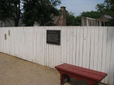 Site of the First Theatre Marker image. Click for full size.