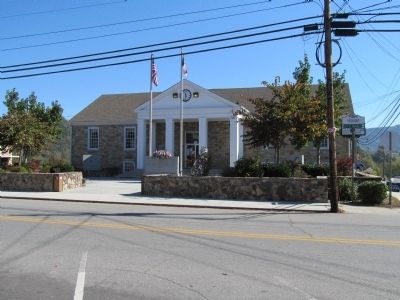 Junaluska Marker. Click for full size. Junaluska Marker image. Click for full size.