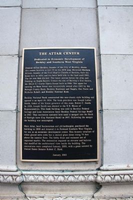 The Attar Center Marker image. Click for full size.