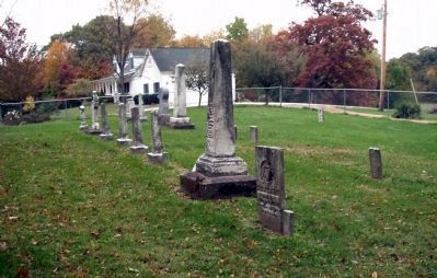 Looking North - - Hooker Cemetery image. Click for full size.