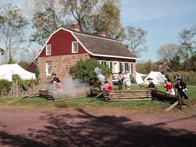 Reenactors at the Campbell – Christie House image. Click for full size.