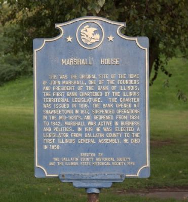 Marshall House Marker image. Click for full size.