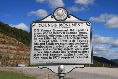 Young's Monument Marker image. Click for full size.
