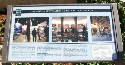 Oklahoma City National Memorial & Museum Marker image. Click for full size.