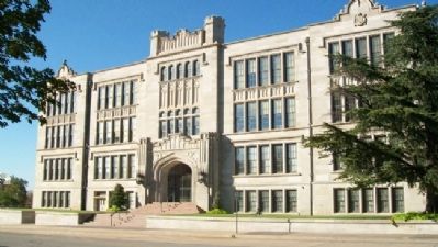 Central High School South Facade image. Click for full size.