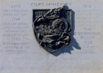 Fort McHenry Marker image. Click for full size.