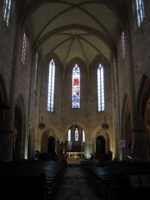 Interior of Saint-Sacerdos Cathedral image. Click for full size.