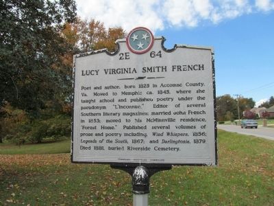 Lucy Virginia Smith French Marker image. Click for full size.