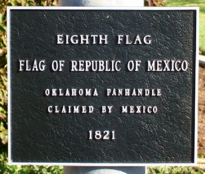 Flags Flown Over Oklahoma Marker image. Click for full size.