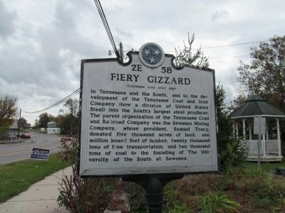 Fiery Gizzard Marker reverse image. Click for full size.