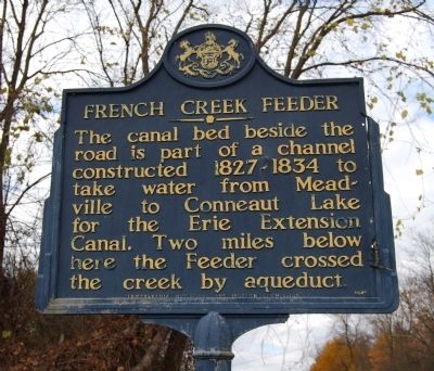 French Creek Feeder Marker image. Click for full size.