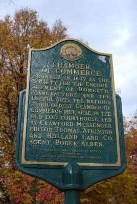 Chamber of Commerce Marker image. Click for full size.