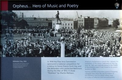 Orpheus... Hero of Music and Poetry Marker image. Click for full size.