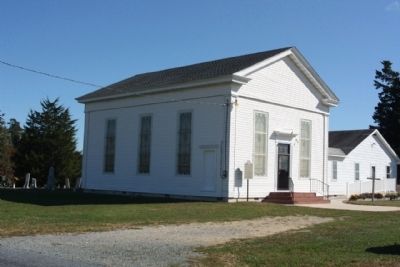 Todd's Chapel United Methodist Church and Marker. Click for full size. Todd's Chapel United Methodist Church and Marker image. Click for full size.
